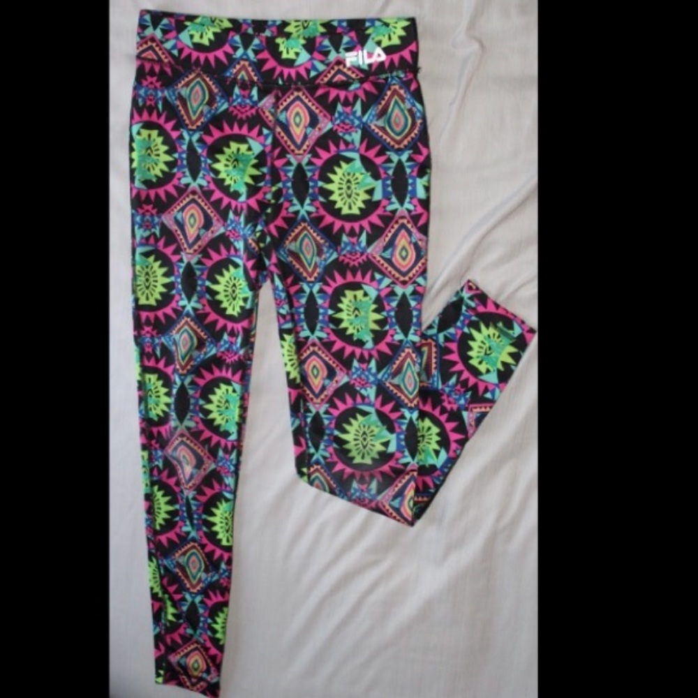 FILA patterned leggings